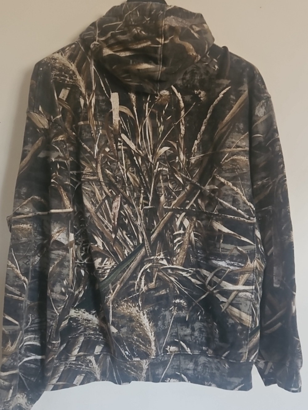 Drake Waterfowl Systems Realtree Max-5 Camo Hoodie XL Long Sleeve Cotton Blend - Picture 3 of 8